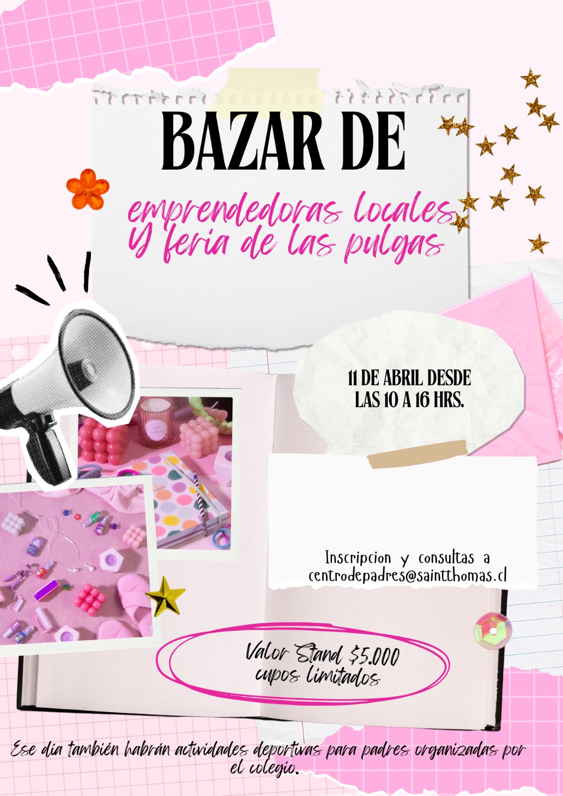 Bazar de emprendedoras y Feria 11 de Abril 2026 Image